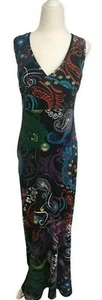 Alyn Paige New York Maxi Paisley Summer Dress - Picture 1 of 4