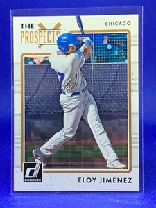 2017 Donruss The Prospects Aqueous Test Proof #/49 #TP-11 Eloy Jimenez RC