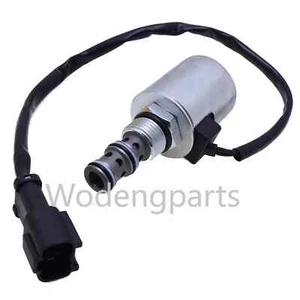 Fits For Komatsu PC200-6 Excavator 6D95 Engine 24V Solenoid Valve 20Y-60-22121 - Picture 1 of 4