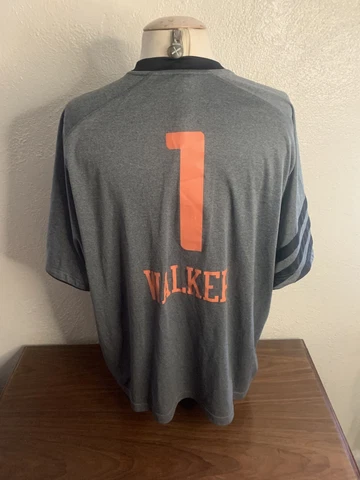 Charlotte Bobcats Basketball #1 Kemba Walker Worn Shooting Shirt Size Large Cover