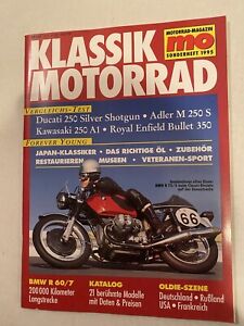 MO Klassik Motorrad 1995, Sonderheft ,Motorrad,  Auto Magazin