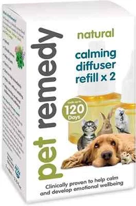 Pet Remedy Natural Calming Diffuser Refills. 2 x 40 ml Refill Bottles (4 Month S - Picture 1 of 4