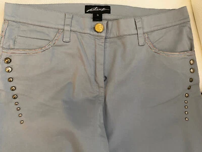 Jet Set Damen Jeans, Gr. 3, Blaugrau mit Nieten, Megaschön ! - Bild 1 von 4