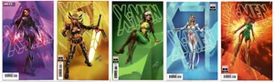 X-Men #1 2 3 4 5 J. Scott Campbell TRADE Cover SET 2024 - Picture 1 of 7