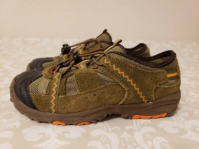 Land's End 2 Jóvenes Niños Malla Gamuza Trekker Senderismo Sendero Aire Libre Zapatos Foto 1 de 4