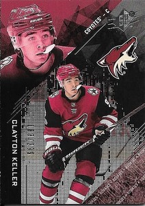 17/18 Upper Deck SPX Rookies Insert #CK Clayton Keller #188/299