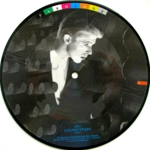 NM/NM DAVID BOWIE Golden Years / Can You Hear Me Picture Disc 7 VINYL 45 UK - Picture 1 of 2