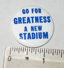 4 Failed Denver Bond Issue Mile High stadium political pin back campaign buttons