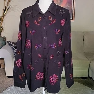 Camisa/chaqueta Koret bordada - Imagen 1 de 6