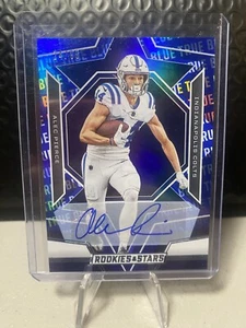Alec Pierce 2023 Panini Rookies & Stars Signatures Auto True Blue /99 #41 Colts - Picture 1 of 2