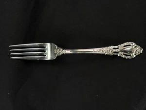 B21 Eloquence by Lunt Sterling Silver Flatware - Dinner Fork 7-7/8" No Mono - Picture 1 of 8