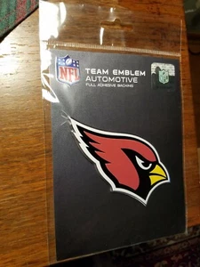Fanmats NFL Arizona Cardinals Full Color 3D Auto Emblem - Picture 1 of 1