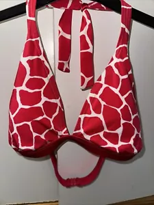 Marks & Spencer Bikini Top Size 16 New Tags Halter Neck Non Padded - Picture 1 of 10