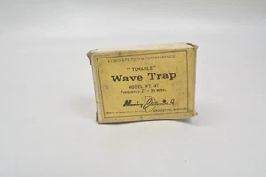 Vintage Wave Trap Model WT 41 Frequenz 27 55 MHz für TV FM Störungen - Bild 1 von 6