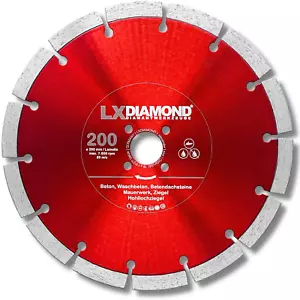 LXDIAMOND Diamant-Trennscheibe 200mm passend Lamello Tanga Delta S2 Fensterfräse - Bild 1 von 7