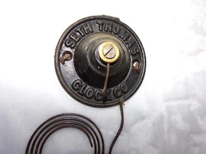 Victorian Seth Thomas Ogee 8 Day Weight Clock Brass Movement Chime Assembly Part - Picture 1 of 3