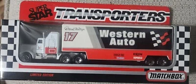 Matchbox Darrell Waltrip 1991 Transporter Western Auto 1:87 NASCAR Foto 1 de 2