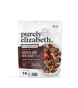 Purely Elizabeth, Chocolate Sea Salt, Ancient Grain Granola with Probiotics, 8oz - Picture 1 of 1