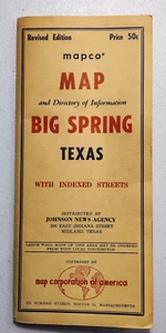 Mappa Big Springs - Foto 1 di 6