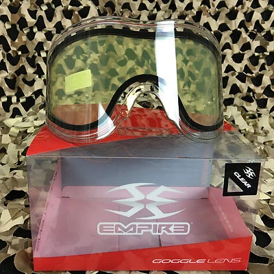 NUEVO Empire E-Vents E-Flex Helix Avatar Máscara Paintball Lente - Térmica - Transparente Foto 1 de 4