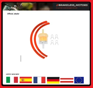 Filtro piccole dimensioni Benzina Filtro Carburante Moto con tubi e fascette - Imagen 1 de 9