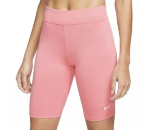 Nike One Women's Mid-Rise 7" Black Bike Training Shorts DD0243-611 Size S NWT - Picture 1 of 9