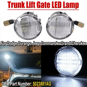 2pcs For Jeep Commander Grand Cherokee LED Rear Cargo Trunk Lift Gate Light - Foto 1 di 9
