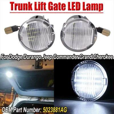 Luz LED de puerta levadiza para maletero de carga trasero Jeep Commander Grand Cherokee 2 un. Foto 1 de 4