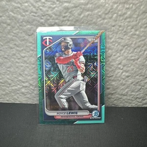 Royce Lewis 2024 Bowman Chrome Teal Mojo Refractor /299 - Picture 1 of 2