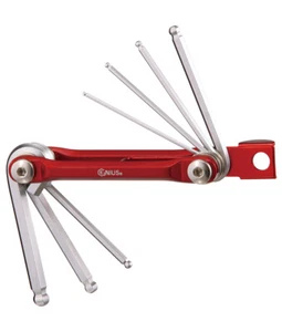 7 Piece Metric Folding Wobble Hex Key Wrench Set - Picture 1 of 1