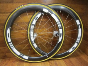 NOS HED. STINGER 4 11 SPEED SHIMANO 700C TUBULAR WHEEL SET & KENDA SC GUM WALLS - Picture 1 of 11