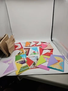 Lotto 18 Carte Punzone No Duplicati Tutte le Occasioni Nuove - Foto 1 di 9