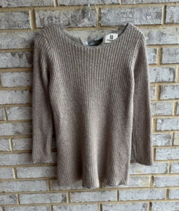 Dreamers Long Sleeve Mohair Blend Tie Back Sweater Made in Italy Girl's Size 10 - Picture 1 of 10