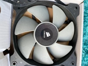 2x Corsair 120mm PC cooling Fans & 1x Cooler Master 120mm PC cooling Fan - Photo 1/2