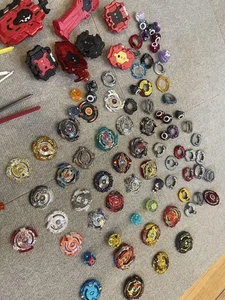 Beyblade Burst Set 50 Pieces with Launchers and Accessories High Quality Collect - Picture 1 of 5
