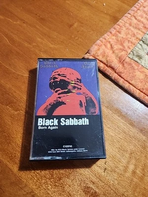 Black Sabbath Born Again Cassette Tape 1983 US issue CRC ian gillan deep purple - Image 1 of 3