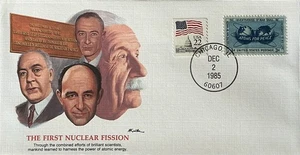 Mort Kunstler Epische Ereignisse in der Geschichte der USA Erste Kernspaltung Chicago IL 12/2 - Bild 1 von 3