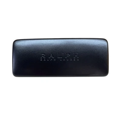 Ralph Lauren Mujeres Hombres Estuche Rígido Anteojos Almacenamiento Negro Foto 1 de 4