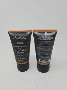 2x Shea Moisture Men Bay Laurel Shea 4in1 All Over Wash 2oz Bourbon Commodore - Bild 1 von 5