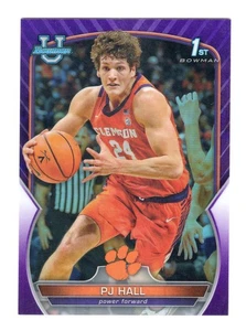 2023-24 Topps Bowman University Purple PJ Hall /399 #19 - Picture 1 of 2