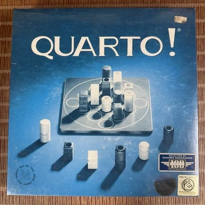 Vintage Quarto 1991 Gigamic 2-Player Wooden Board Game New Sealed - Image 1 of 2