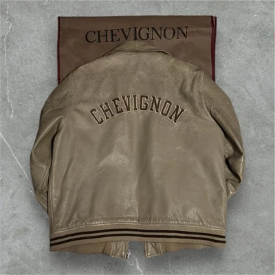 Chevignon Lederjacke Vintage, Größe XXL - Bild 1 von 4