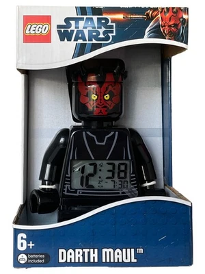Lego Star Wars Darth Maul Minifigura Reloj Despertador Foto 1 de 3