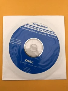Dell Cyberlink PowerDVD 7.0 Reinstallation Disc New / Factory Sealed - Picture 1 of 2