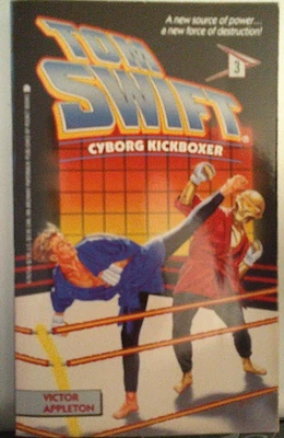 TOM SWIFT IV CYBORG KICKBOXER ARCHWAY SOFTCOVER STATED FIRST PRINTING 1991 - Image 1 of 3