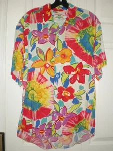 Camisa Floral De Colección Jams World 30 Aniversario Edición Coleccionista S Pecho Pequeño 42" - Imagen 1 de 5