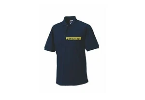 Polo Camisa Estampado Bomberos - Azul Tallas XS-8XL - Imagen 1 de 12