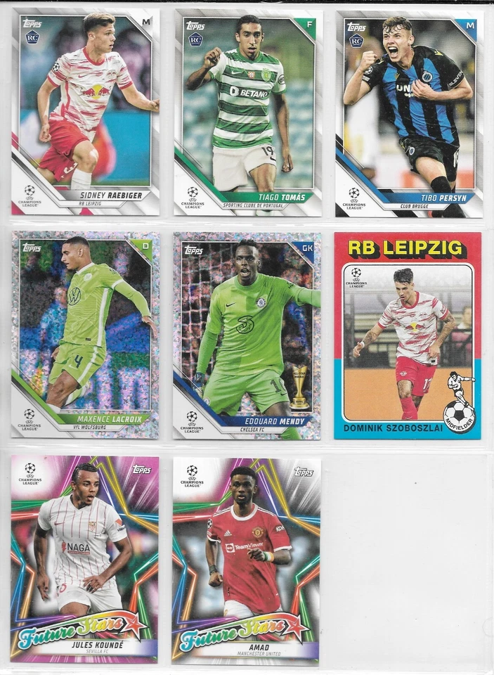 Tibo Persyn Brugge 2021-22 Topps Champions League Rookie #85 - Image 1 of 1