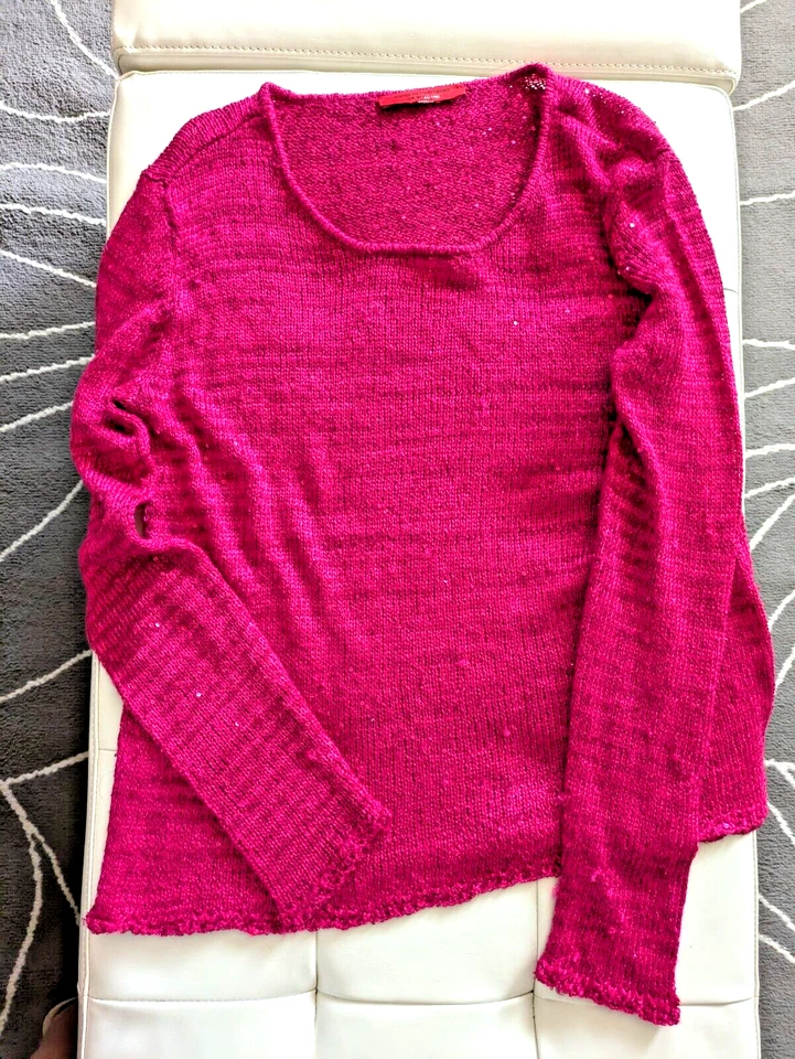 Свитер с блестками Narciso Rodriguez Design Nation Pink Berry - Изображение 1 из 4