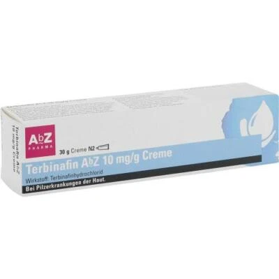 ABZ PHARMA GMBH TERBINAFIN AbZ 10 mg/g Creme 30 g PZN 12552940